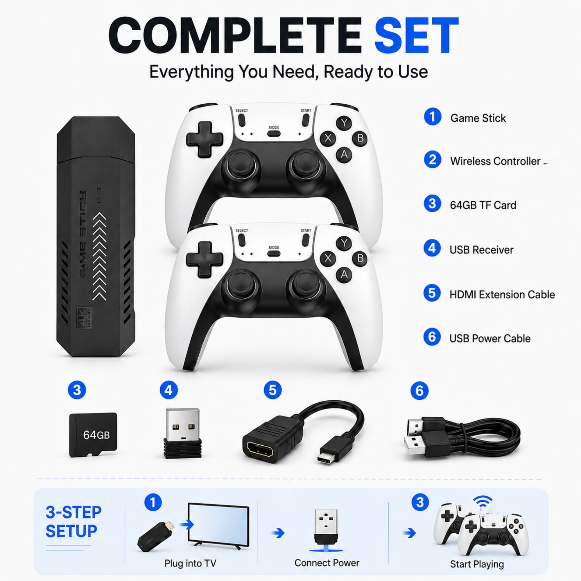 Gaming Console X2 - 4K HD Video Handle Game Console