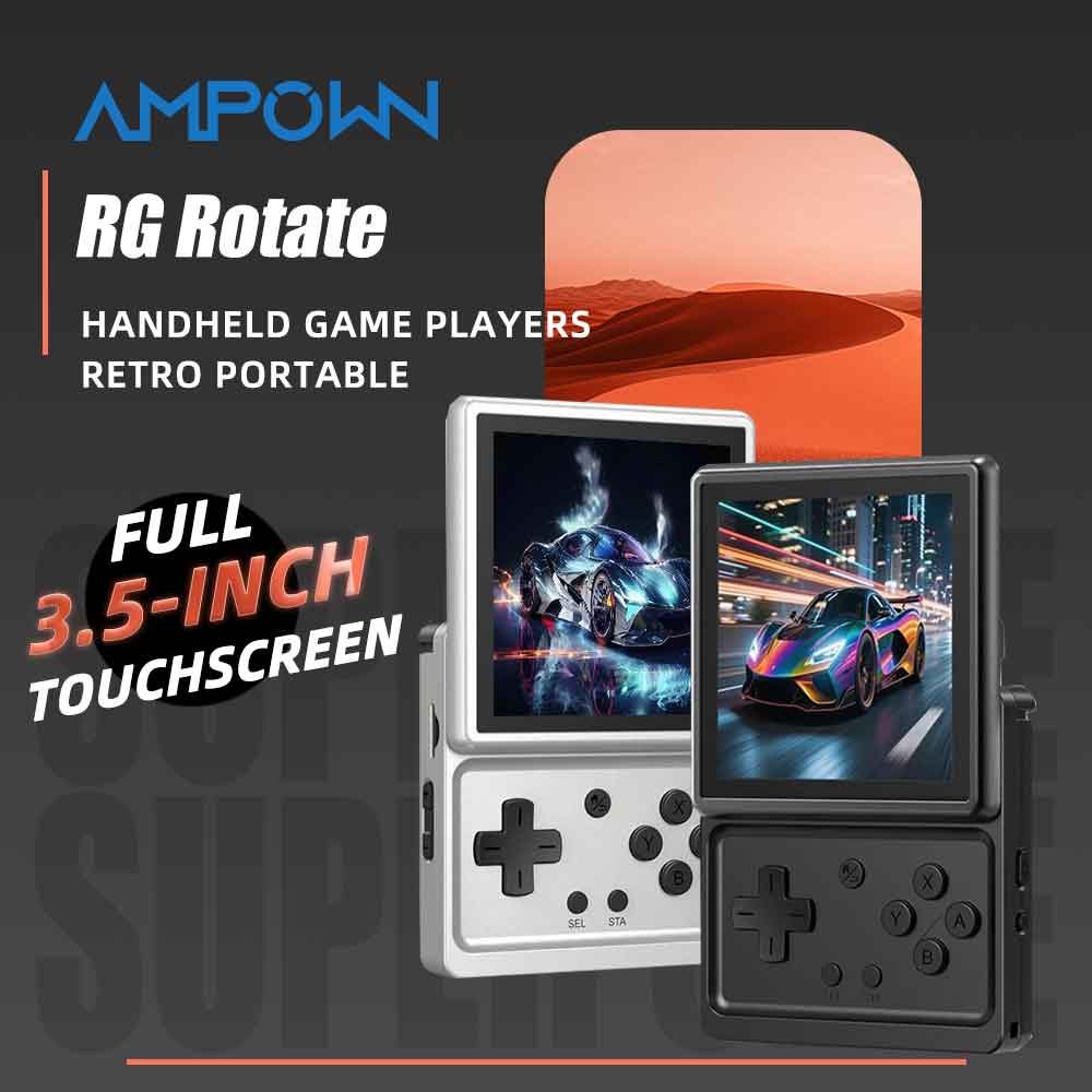 Gaming Console Bluetooth - ANBERNIC RG Rotate Android Handheld Game