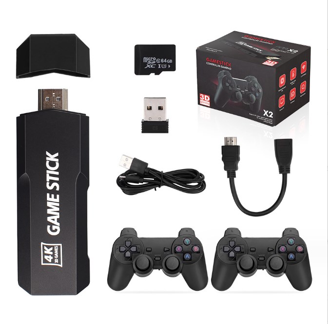 Gaming Console X2 - Family Portable GD10 X2 4K Video