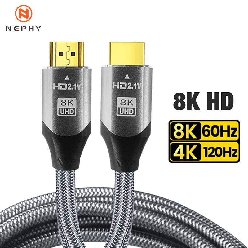 8K HDMI 2.1 Cable 4K@120Hz 8K@ - Hdmi Cable 2.1 review and price