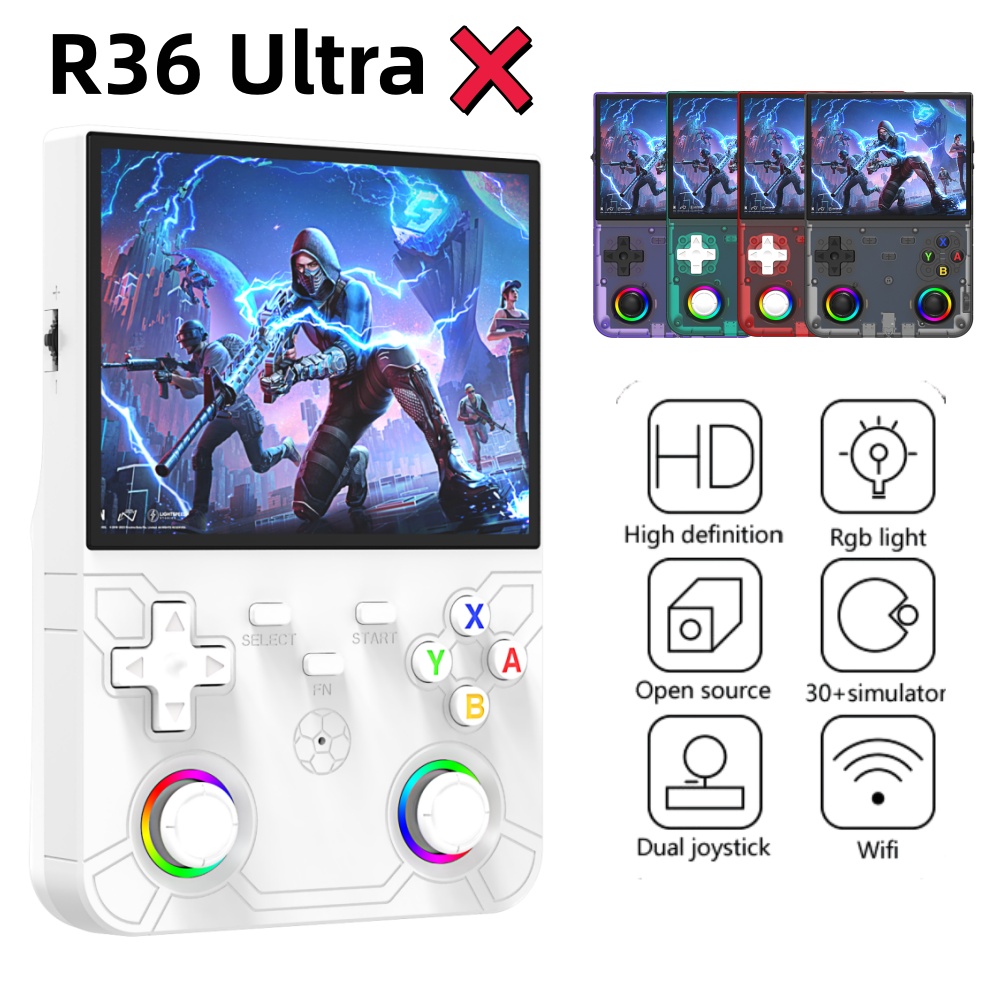 New R36 Ultra X Handheld Retro - Gaming Console R36 review and price