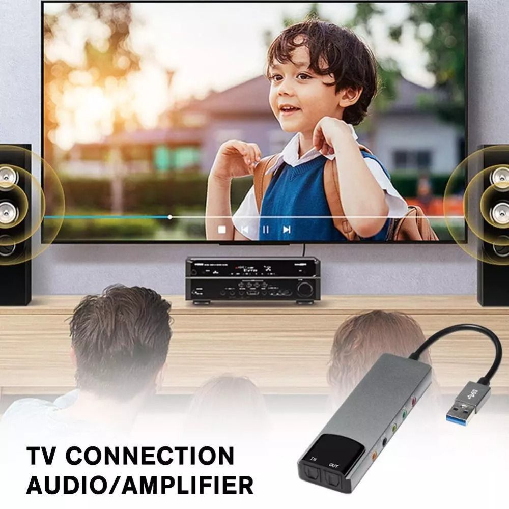 New USB Sound Card 7.1 5.1 Cha - Pc Gaming Handheld Console review and price
