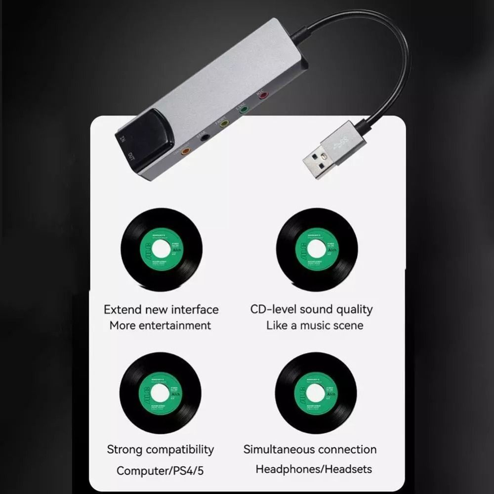 New USB Sound Card 7.1 5.1 Cha - Pc Gaming Handheld Console review and price