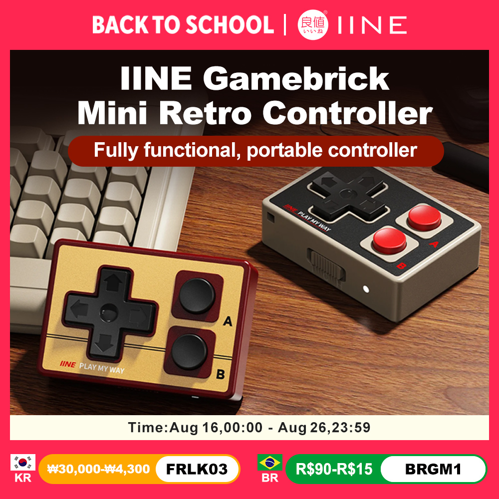 IINE Mini Controller for iOS A - Gaming Console Bluetooth review and price