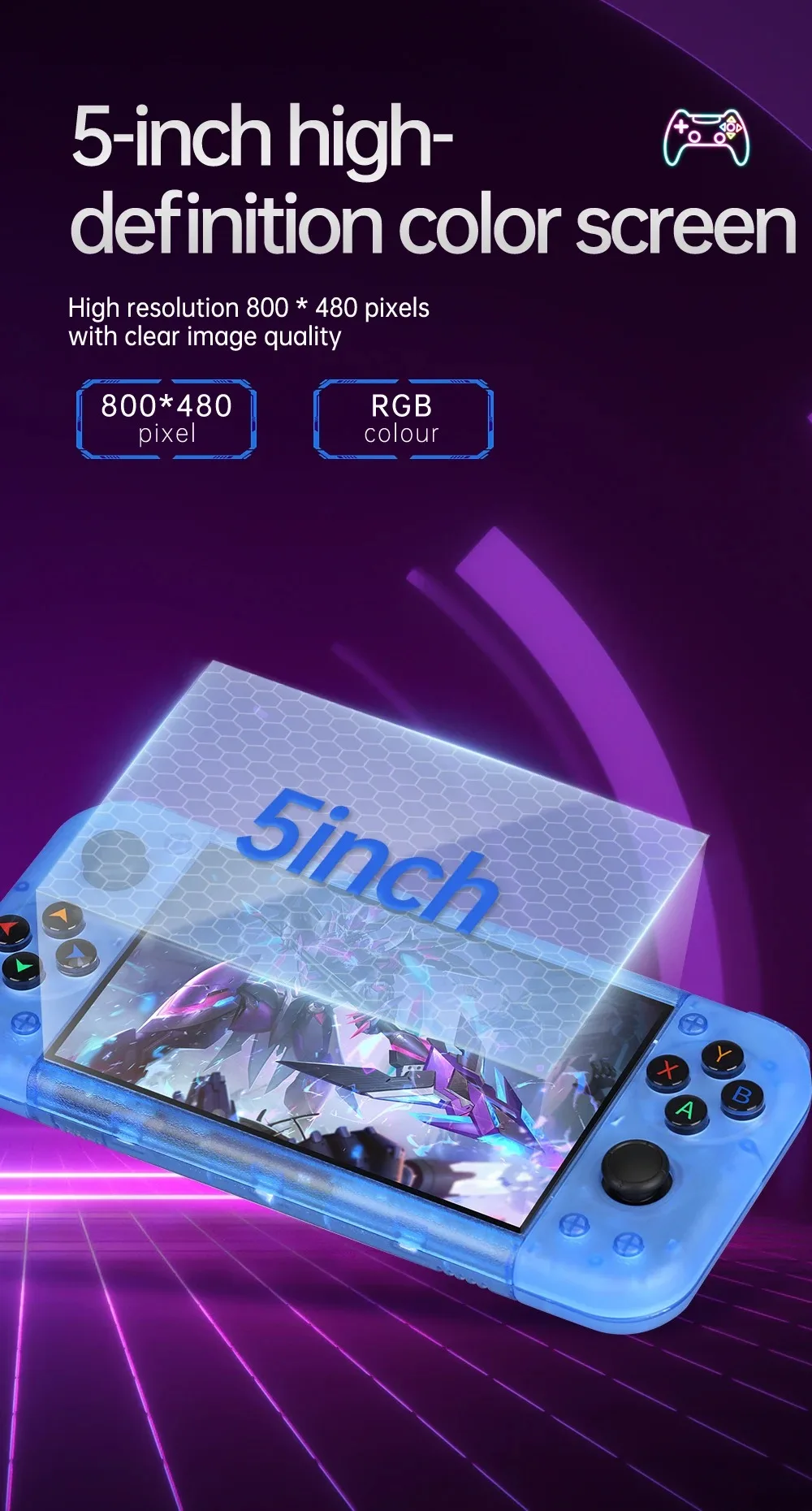 New RG50XX Handheld Retro Game - Flight Joystick Sim review and price