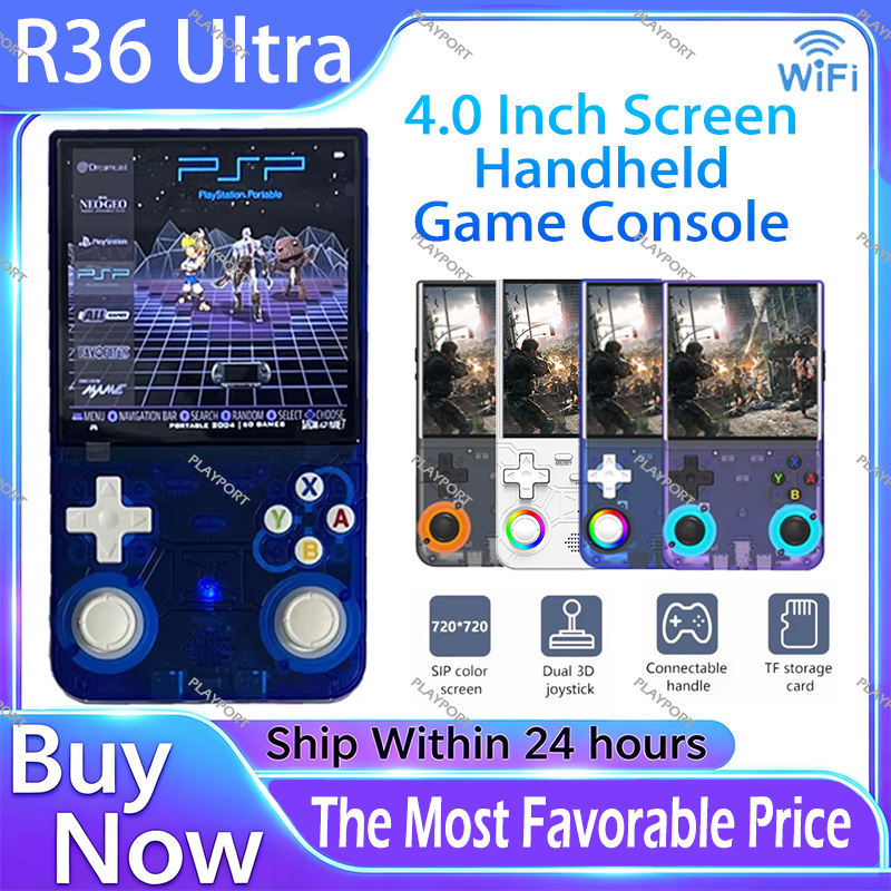 New R36 Ultra Retro Handheld G - Gaming Console R36 review and price