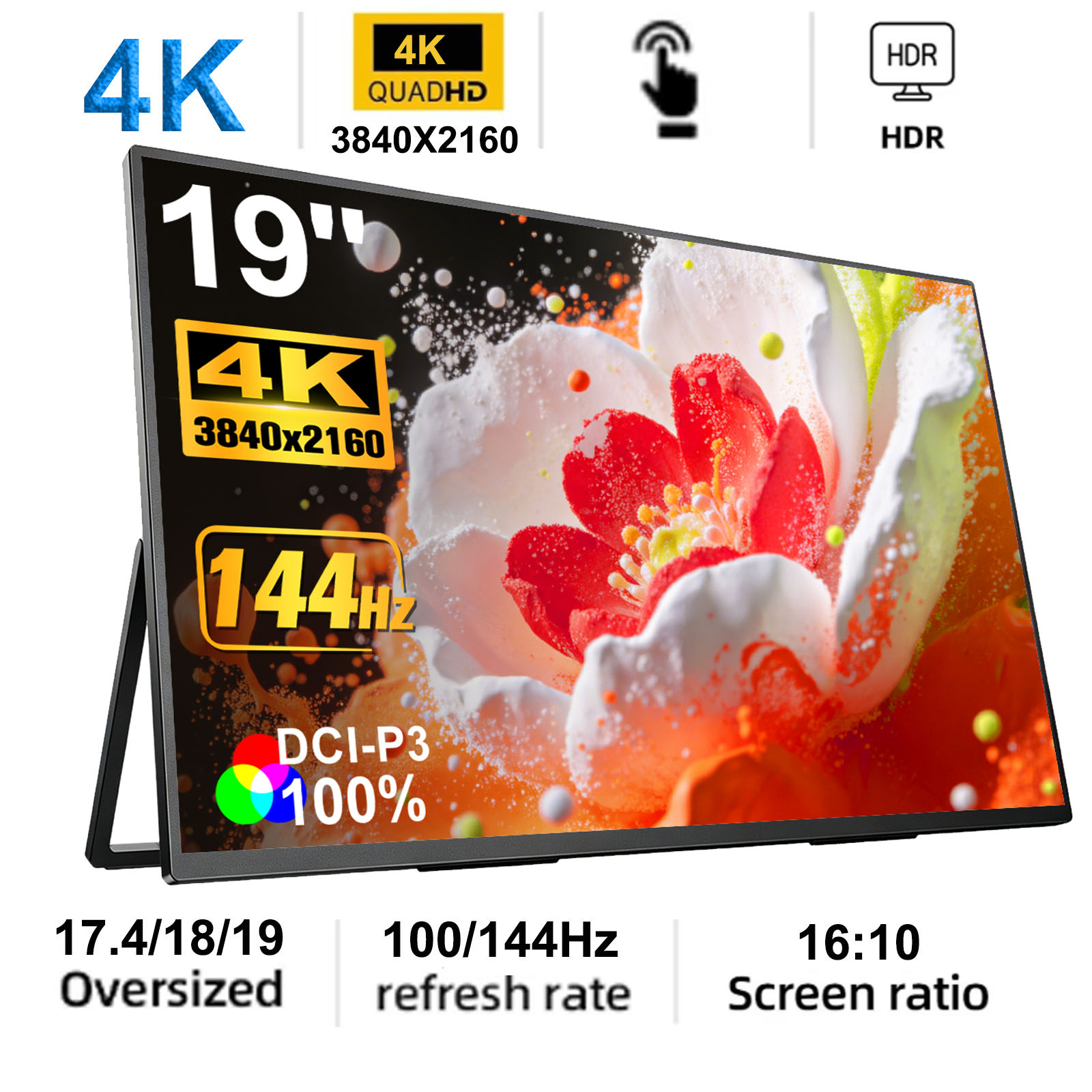 4K Gaming Portable Monitor 17. - Gaming Console Connect With Phone review and price