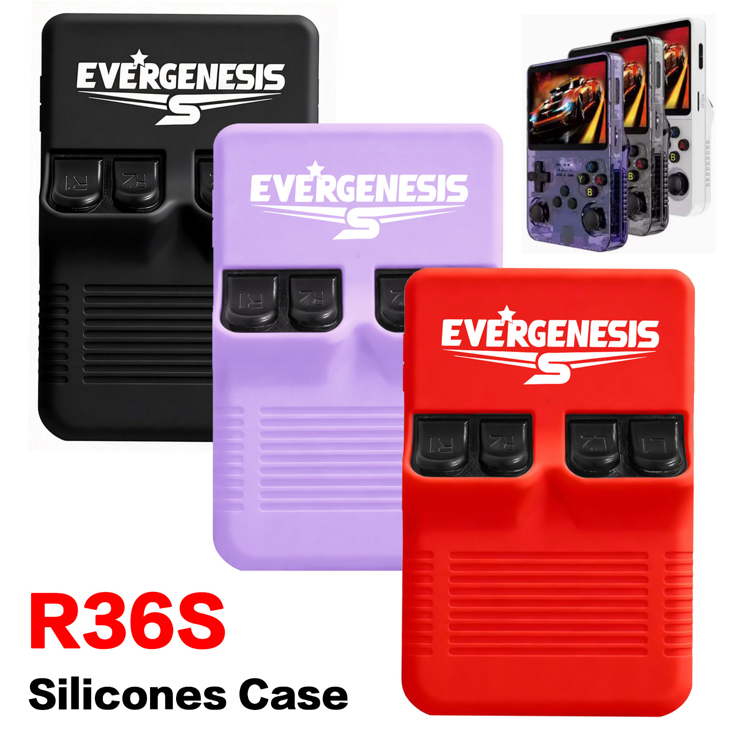 R36S Silicone Case Handheld Ga - Gaming Console Box review and price