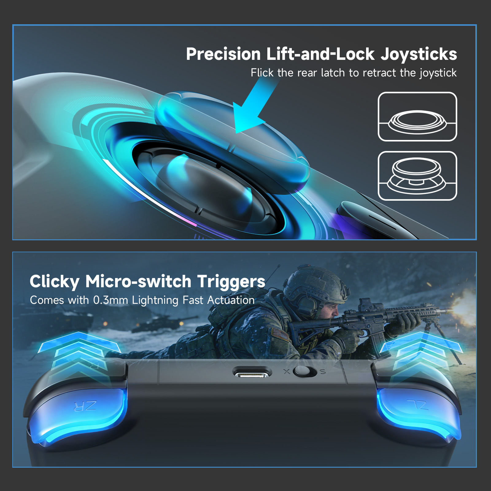 AceGamer Pocket Game Controlle - Gaming Console Bluetooth review and price