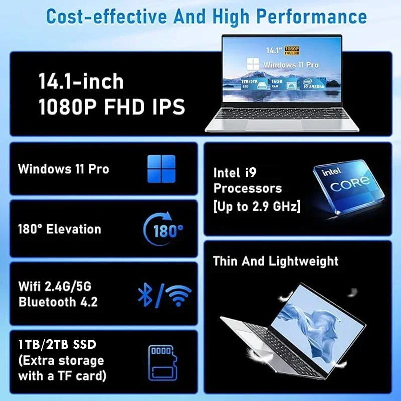 2025 New 14.1-inch Office lapt - Pc Gaming Handheld Console review and price