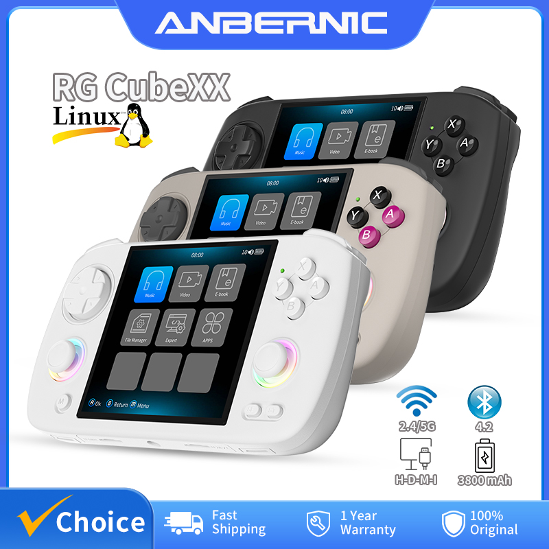 ANBERNIC RG Cubexx Retro Handh - Gaming Console Bluetooth review and price