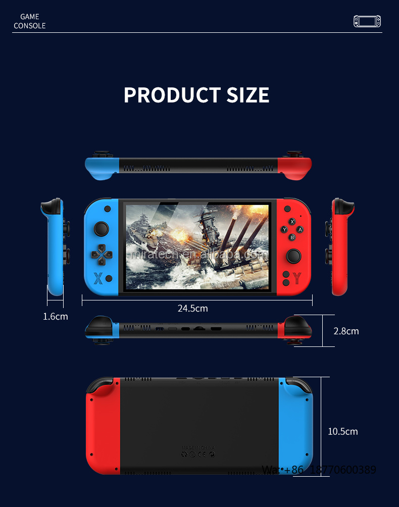 G90 Handheld Game Console 7-In - Gaming Console G90 review and price