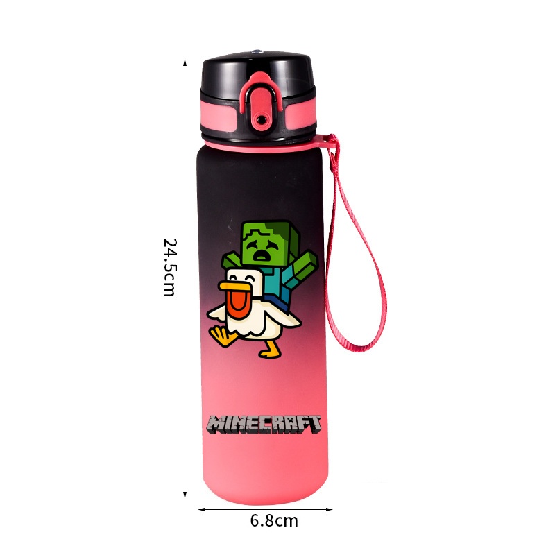 650ml Minecraft Water Bottle f - Gaming Console Minecraft review and price