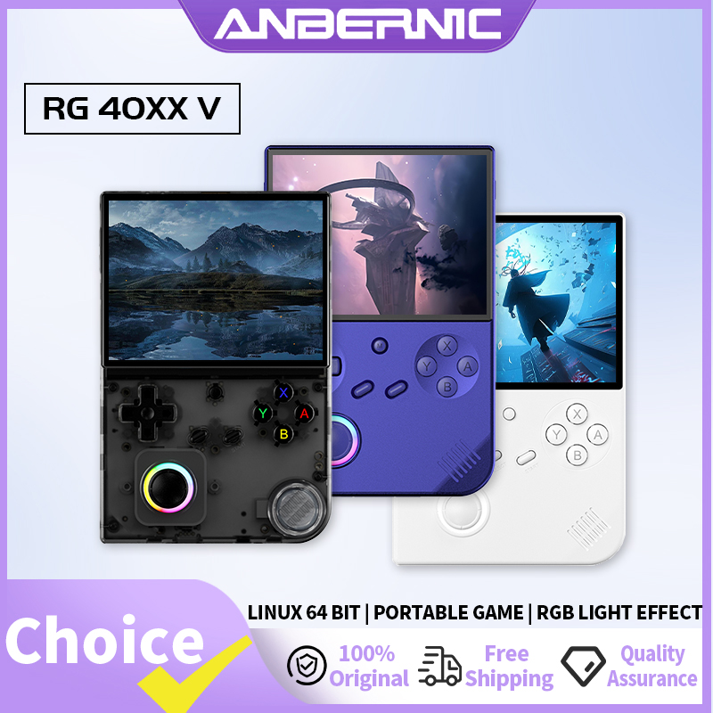 RG40XXV 64-bit Linux Retro Han - Gaming Console Bluetooth review and price