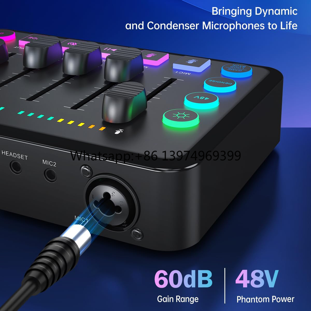 Rechargeable 48V Phantom Power - Handheld Gaming Console review and price